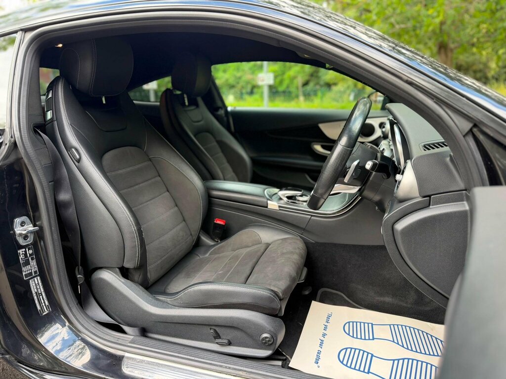 Mercedes-Benz C Class Coupe Black #11