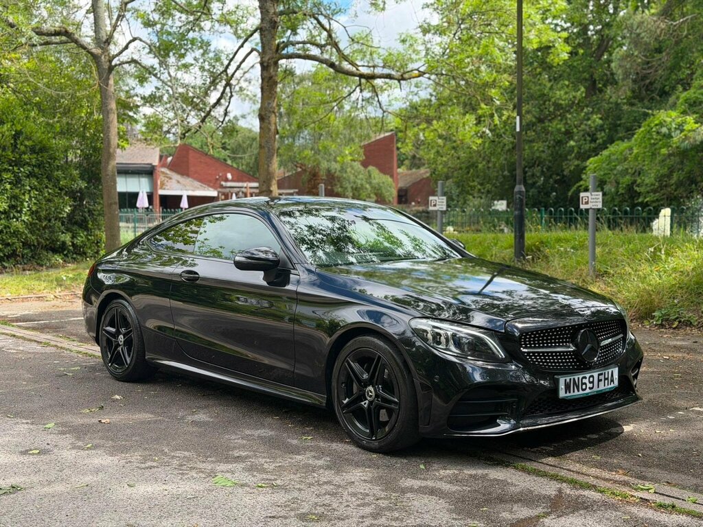 Mercedes-Benz C Class 1.5 C200 Mhev Amg Line Premium G-tronic Euro 6 Black
