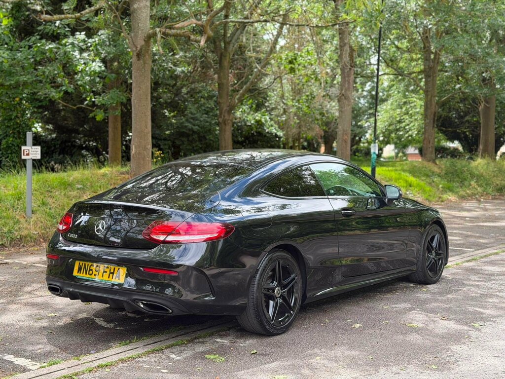 Mercedes-Benz C Class 1.5 C200 Mhev Amg Line Premium G-tronic Euro 6 Black #3