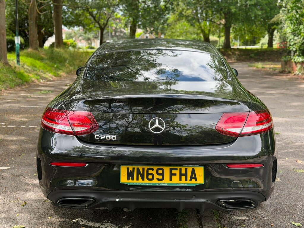 Mercedes-Benz C Class 1.5 C200 Mhev Amg Line Premium G-tronic Euro 6 Black #4
