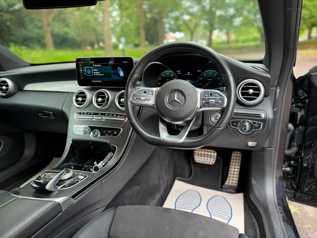Mercedes-Benz C Class Coupe Black #9