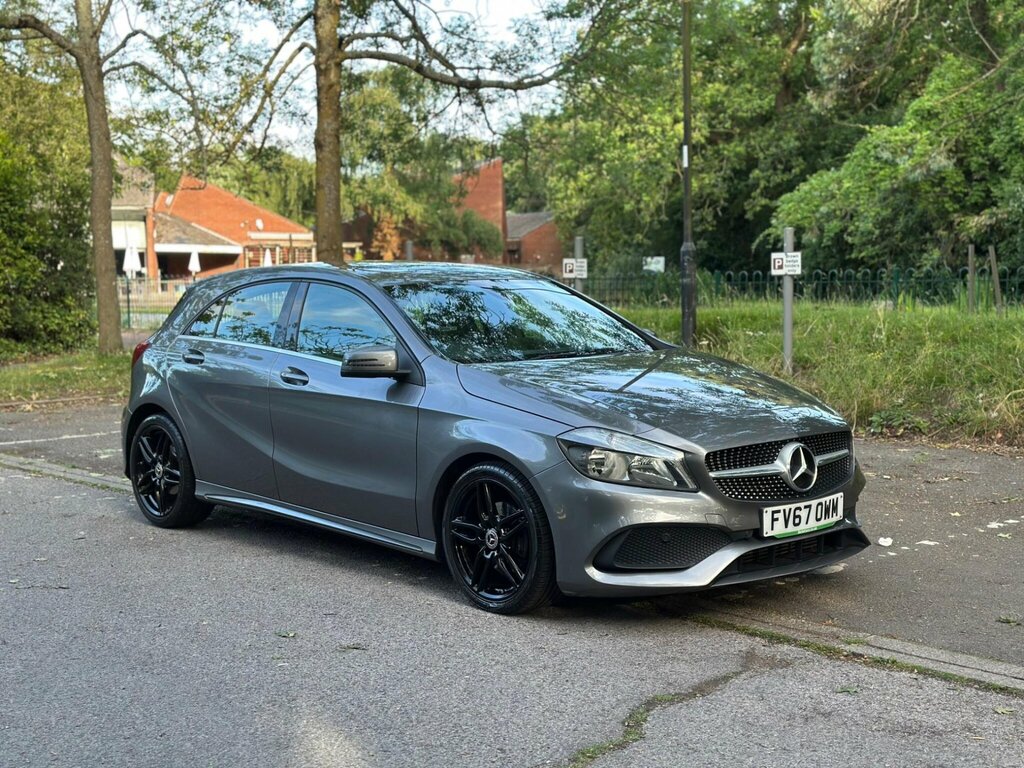 Mercedes-Benz A Class 1.5 A180d Amg Line Euro 6 Ss Grey