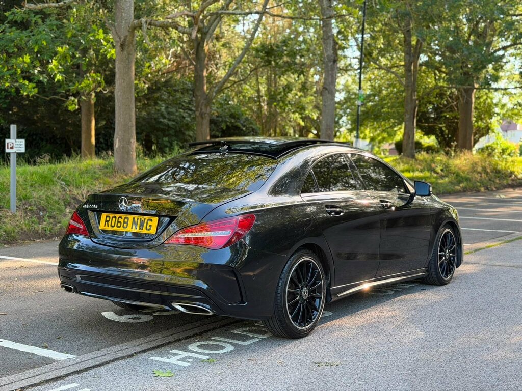 Mercedes-Benz CLA Class 2.1 Cla220d Amg Line Night Edition Plus Coupe 7G Black #4