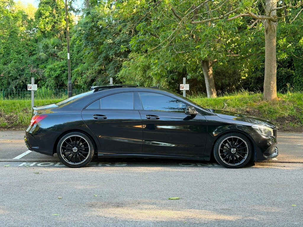 Mercedes-Benz CLA Class 2.1 Cla220d Amg Line Night Edition Plus Coupe 7G Black #3