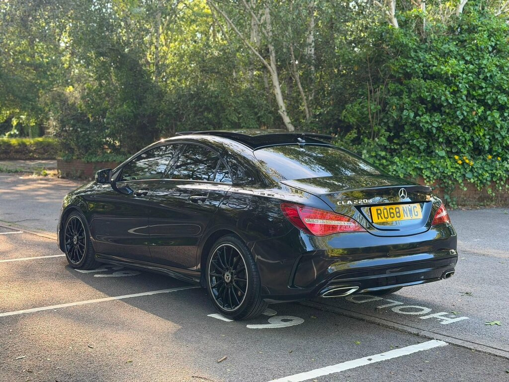 Mercedes-Benz CLA Class 2.1 Cla220d Amg Line Night Edition Plus Coupe 7G Black #6