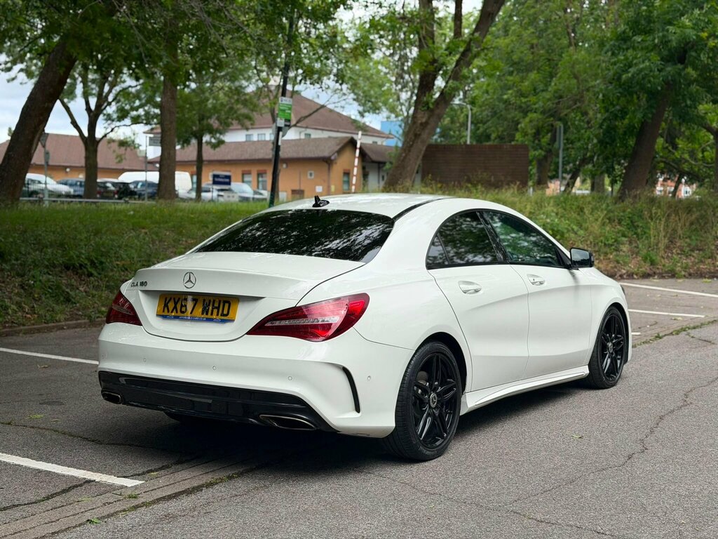 Mercedes-Benz CLA Class 1.6 Cla180 Amg Line Coupe 7G-dct Euro 6 Ss White #4