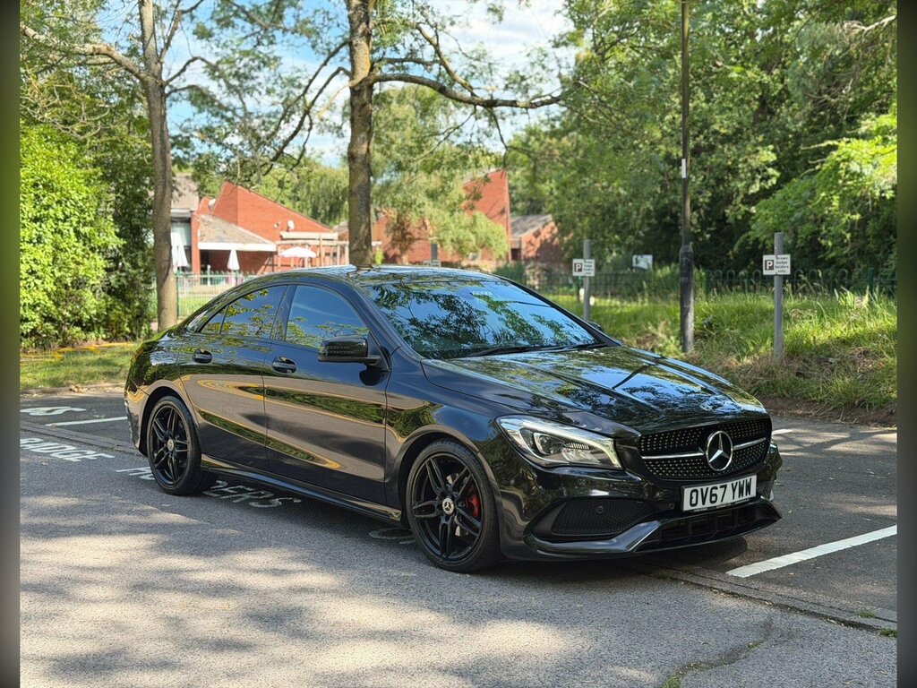 Mercedes-Benz CLA Class 1.6 Cla180 Amg Line Coupe Euro 6 Ss Black