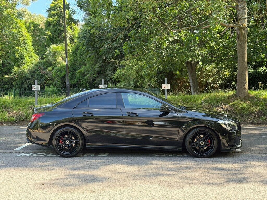 Mercedes-Benz CLA Class 1.6 Cla180 Amg Line Coupe Euro 6 Ss Black #4