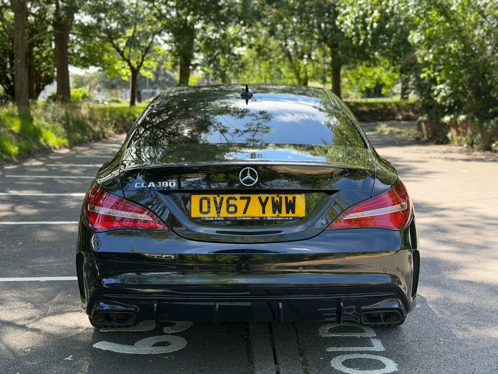 Mercedes-Benz CLA Class 1.6 Cla180 Amg Line Coupe Euro 6 Ss Black #5