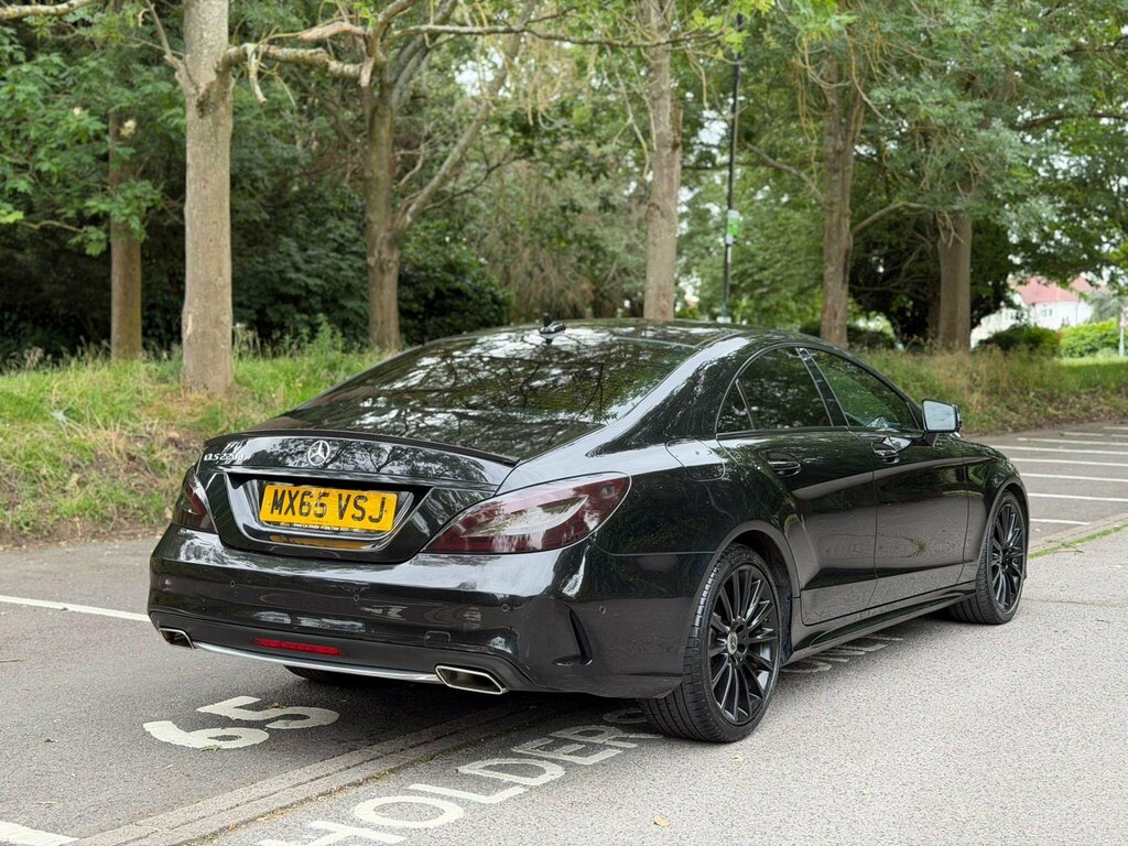 Mercedes-Benz CLS 2.1 Cls220d Amg Line Coupe G-tronic Euro 6 Ss Black #3