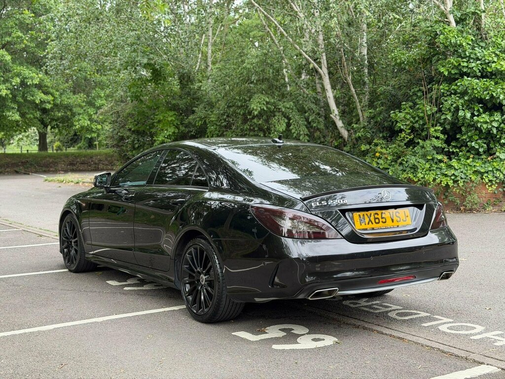 Mercedes-Benz CLS 2.1 Cls220d Amg Line Coupe G-tronic Euro 6 Ss Black #5