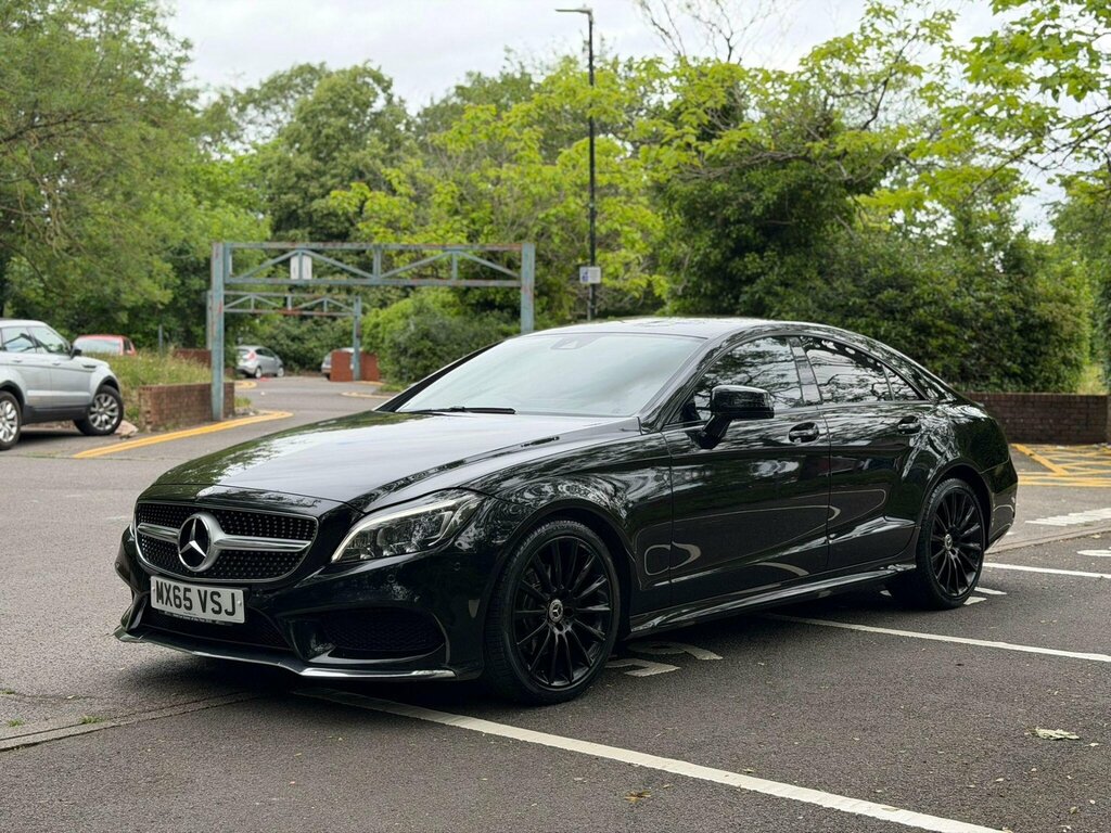 Mercedes-Benz CLS Saloon Black #7