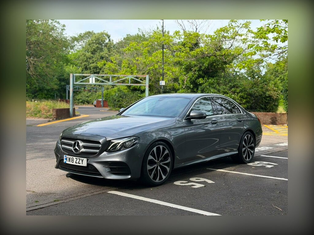 Mercedes-Benz E Class E 220 D Amg Line Blue #7