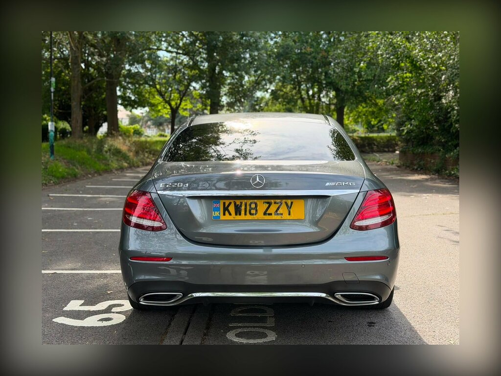 Mercedes-Benz E Class 2.0 E220d Amg Line G-tronic Euro 6 Ss Grey #4