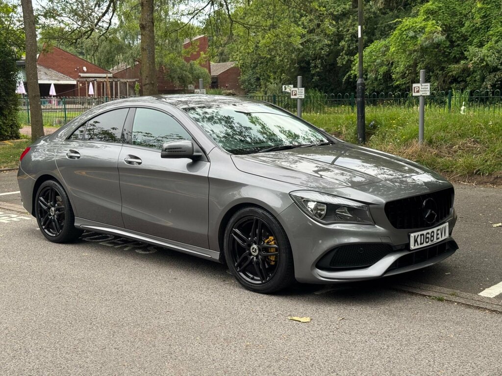 Mercedes-Benz CLA Class 1.6 Cla180 Amg Line Edition Coupe Euro 6 Ss Grey