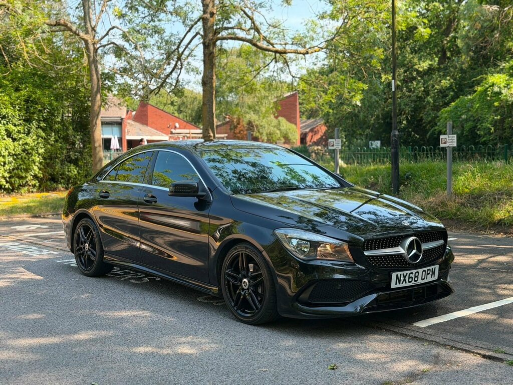 Mercedes-Benz CLA Class 1.6 Cla180 Amg Line Edition Coupe 7G-dct Euro 6 S Black