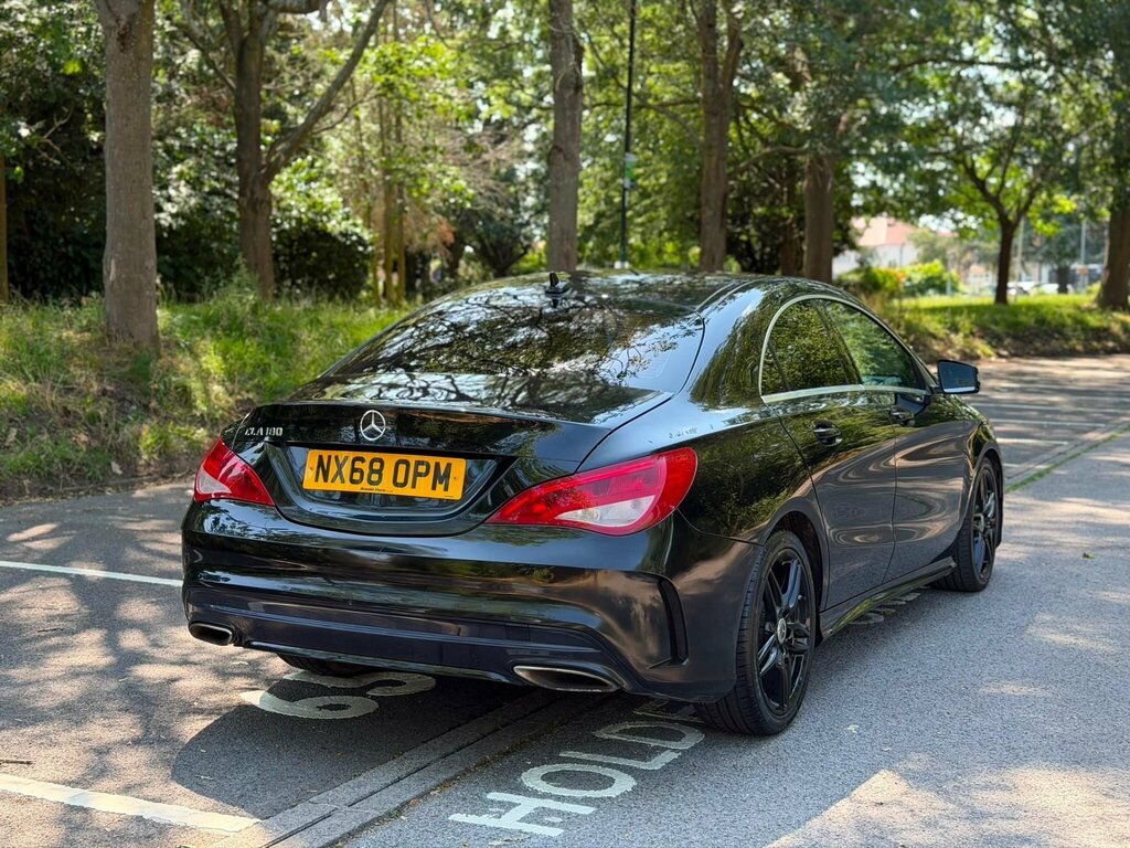 Mercedes-Benz CLA Class 1.6 Cla180 Amg Line Edition Coupe 7G-dct Euro 6 S Black #3
