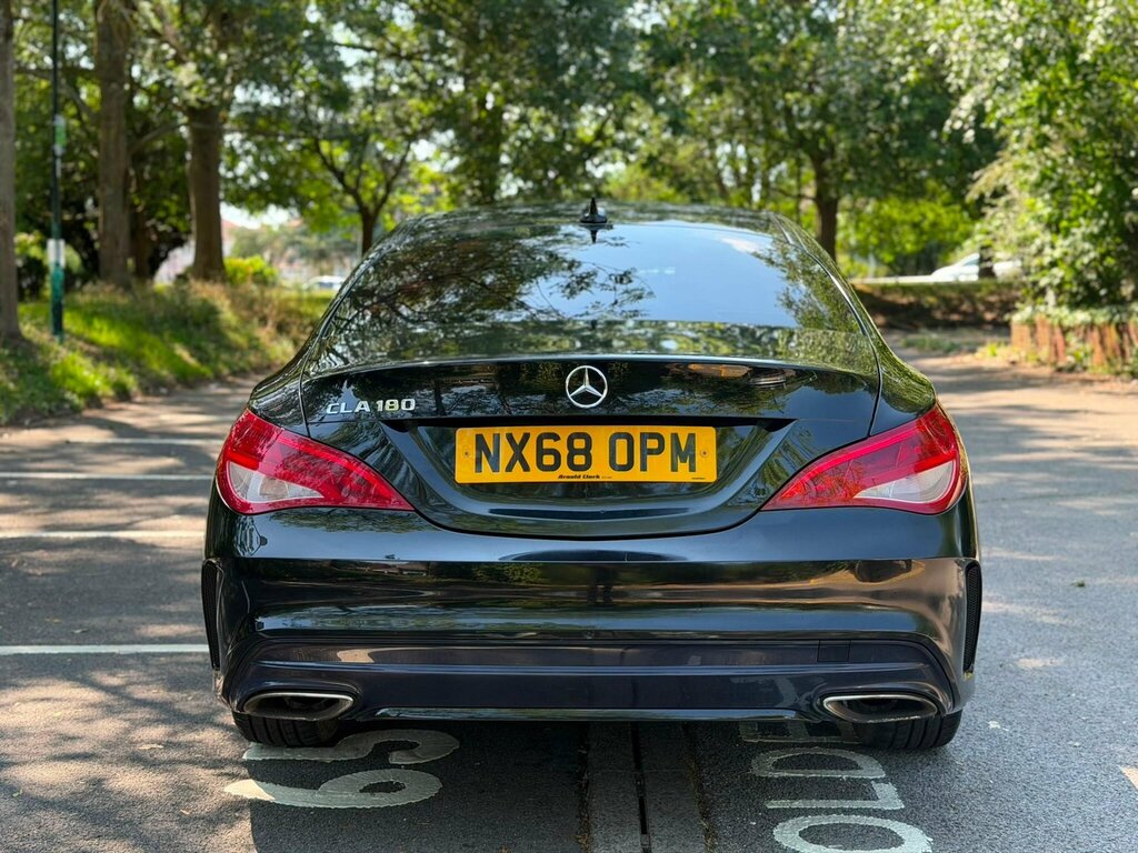 Mercedes-Benz CLA Class 1.6 Cla180 Amg Line Edition Coupe 7G-dct Euro 6 S Black #4