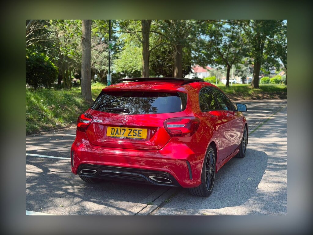 Mercedes-Benz A Class 1.6 A160 Amg Line Premium Plus Euro 6 Ss Red #3