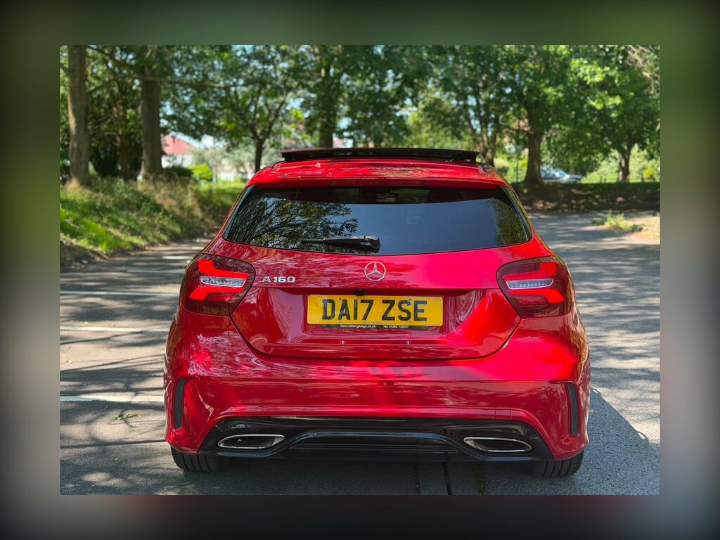 Mercedes-Benz A Class 1.6 A160 Amg Line Premium Plus Euro 6 Ss Red #4