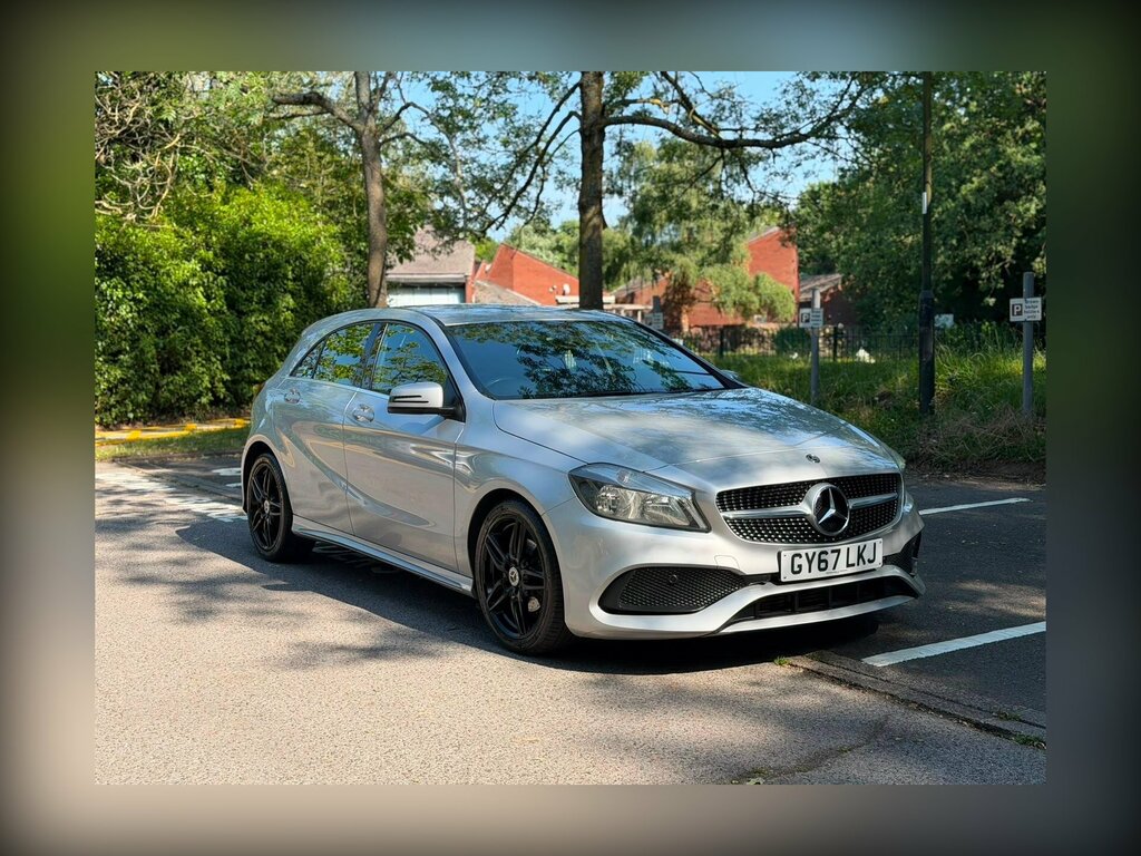 Mercedes-Benz A Class 1.5 A180d Amg Line Euro 6 Ss Silver