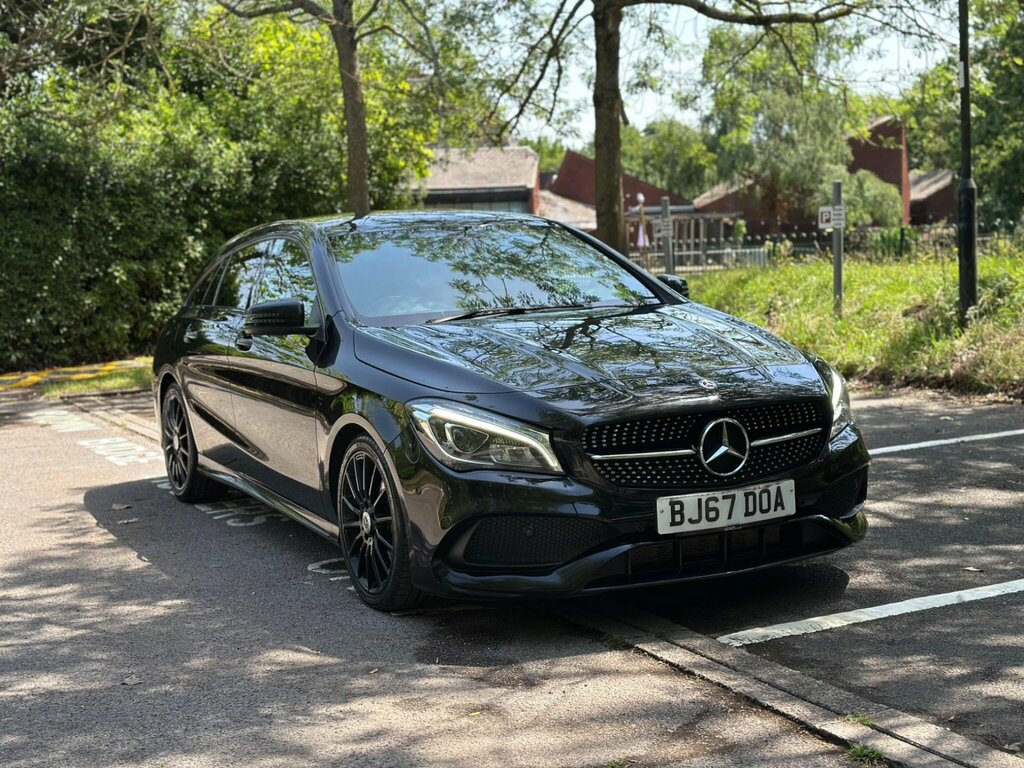 Mercedes-Benz CLA Class Cla180 Amg Line Coupe Blue #10