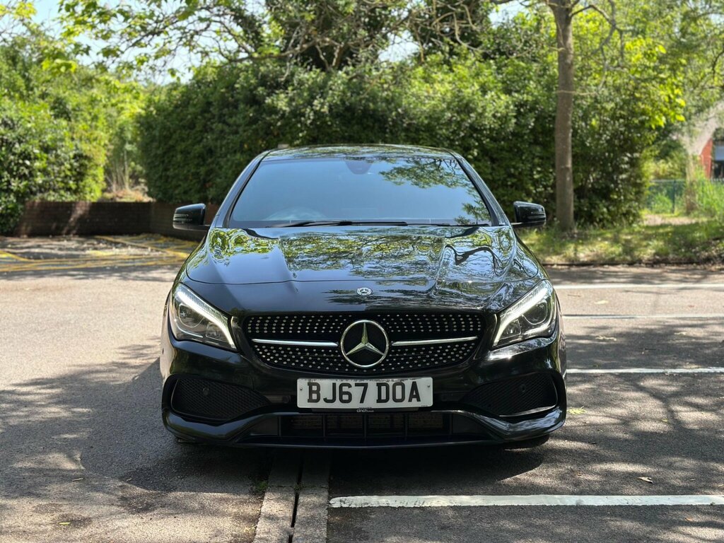 Mercedes-Benz CLA Class Cla180 Amg Line Coupe Blue #9