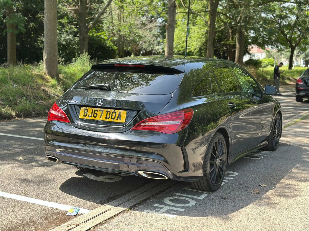 Mercedes-Benz CLA Class 2.1 Cla220d Amg Line Shooting Brake 7G-dct Euro 6 Black #4