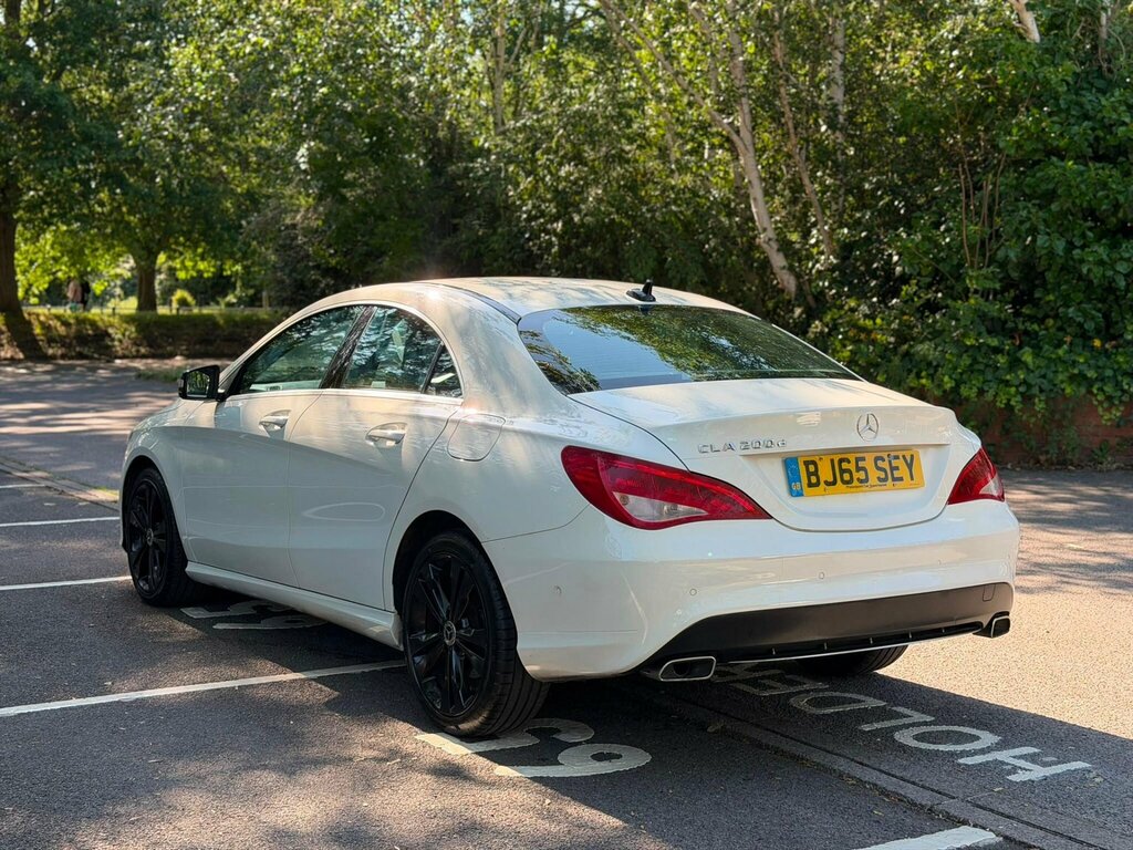Mercedes-Benz CLA Class 2.1 Cla200d Sport Coupe Euro 6 Ss White #5
