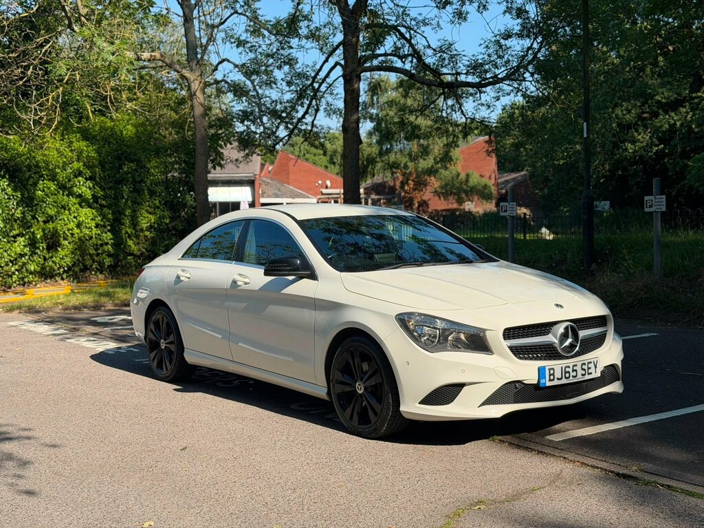 Mercedes-Benz CLA Class 2.1 Cla200d Sport Coupe Euro 6 Ss White