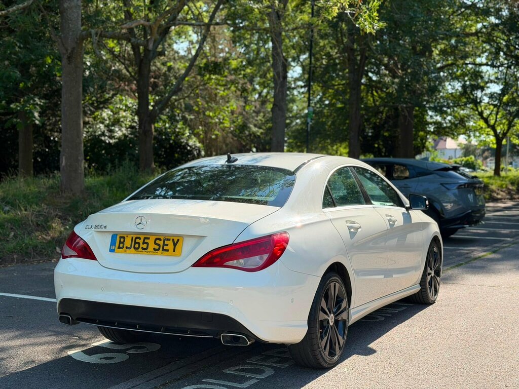 Mercedes-Benz CLA Class 2.1 Cla200d Sport Coupe Euro 6 Ss White #3