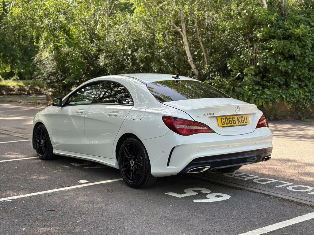 Mercedes-Benz CLA Class 1.6 Cla180 Amg Line Coupe Euro 6 Ss White #6