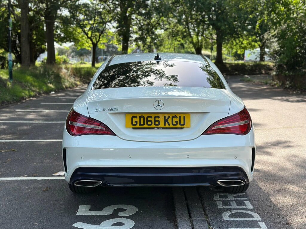 Mercedes-Benz CLA Class 1.6 Cla180 Amg Line Coupe Euro 6 Ss White #5