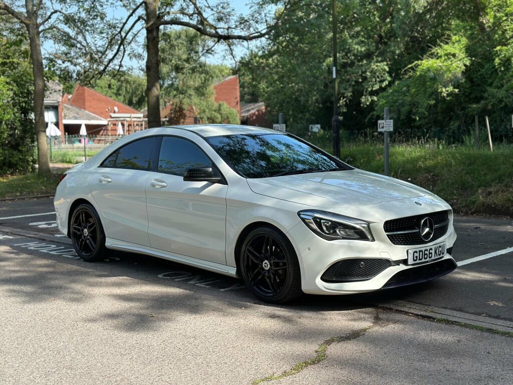 Mercedes-Benz CLA Class 1.6 Cla180 Amg Line Coupe Euro 6 Ss White