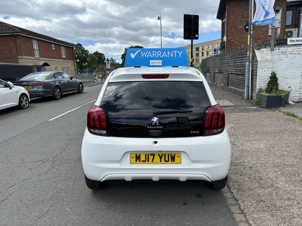 Peugeot 108 Hatchback White #6
