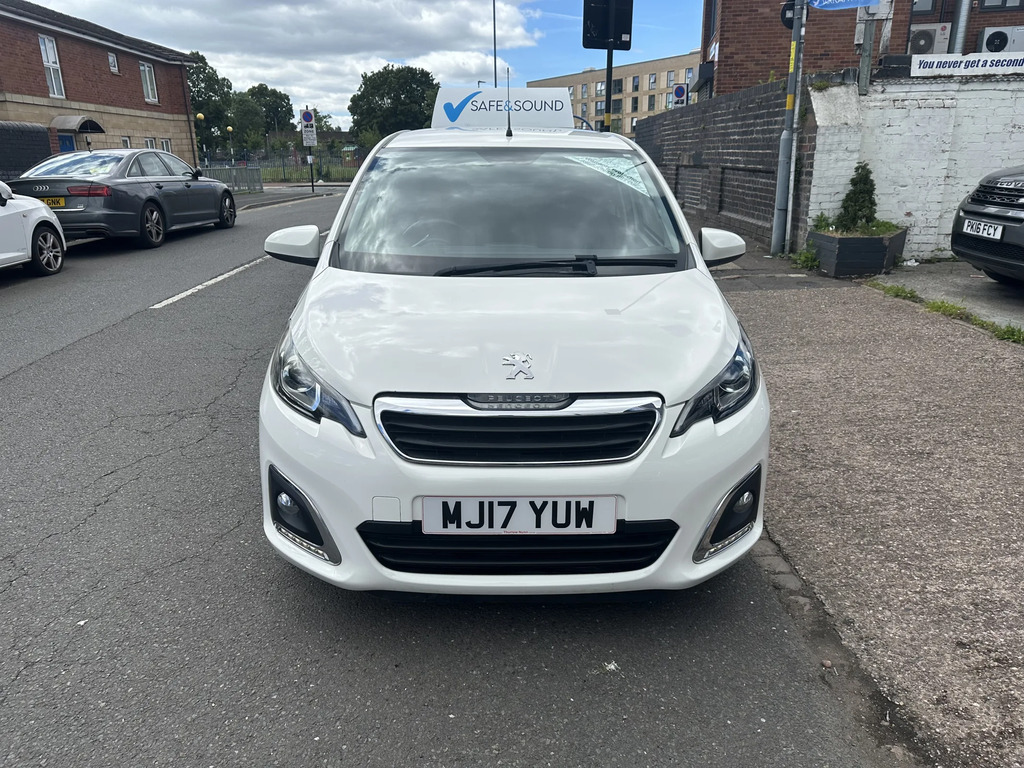 Peugeot 108 Hatchback White #3