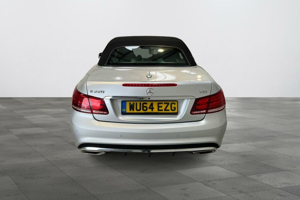 Mercedes-Benz E Class 2.1 E220 Cdi Amg Sport Cabriolet G-tronic Euro 5 WU64EZG Silver #4