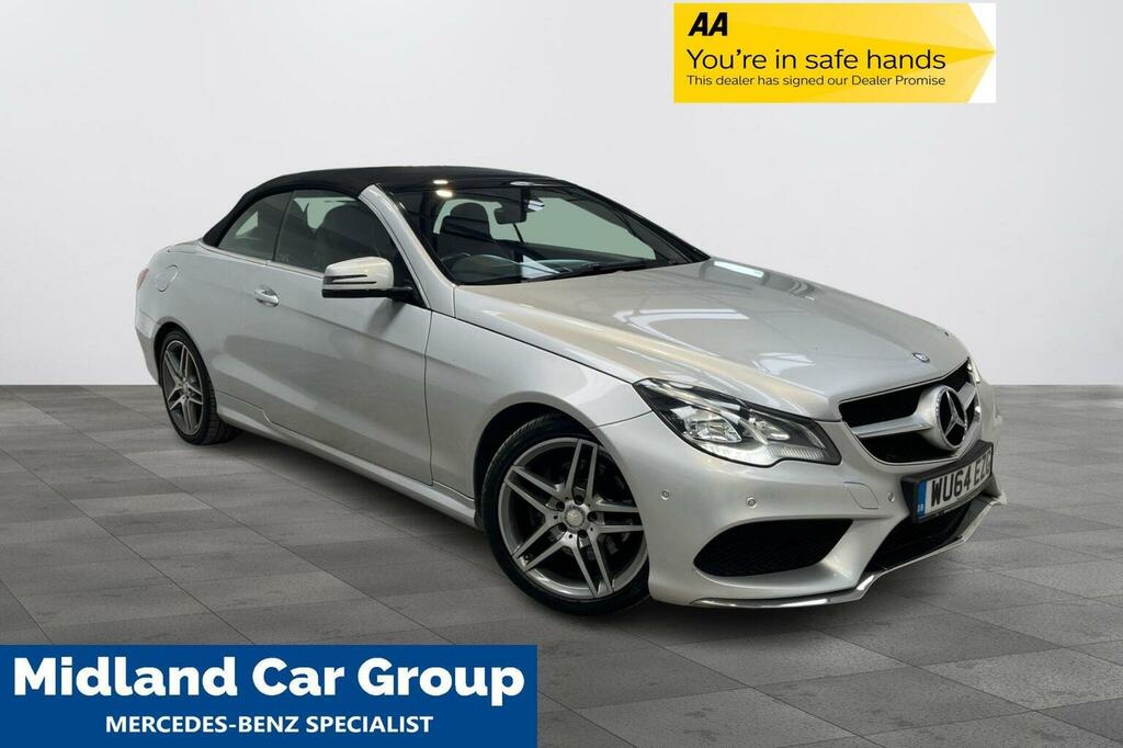 Mercedes-Benz E Class 2.1 E220 Cdi Amg Sport Cabriolet G-tronic Euro 5 Silver