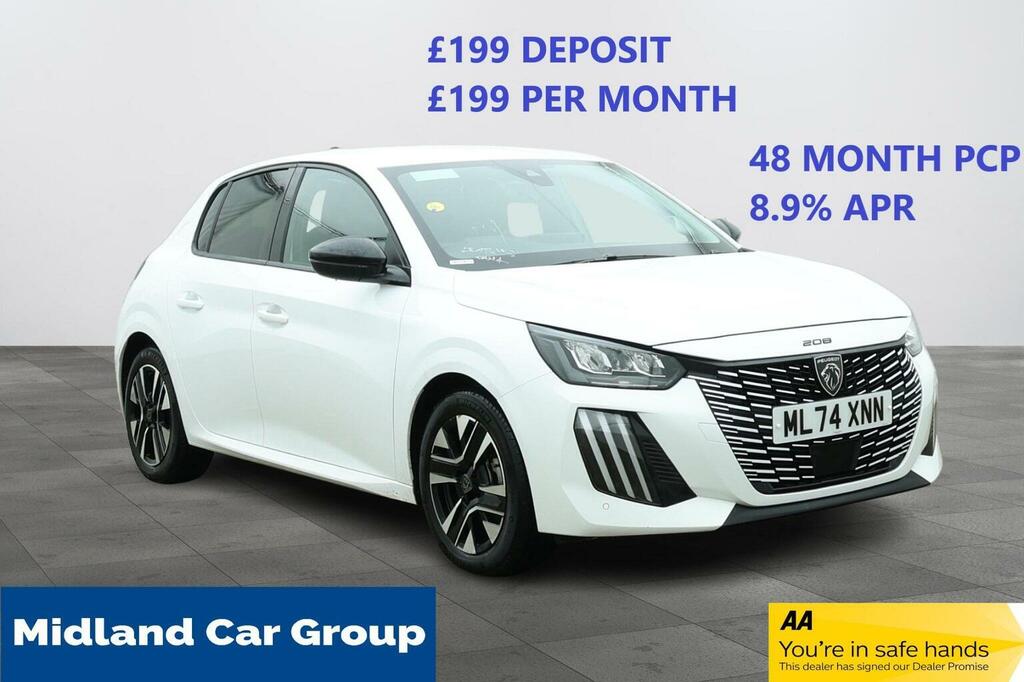 Peugeot 208 1.2 Puretech Allure Euro 6 Ss White