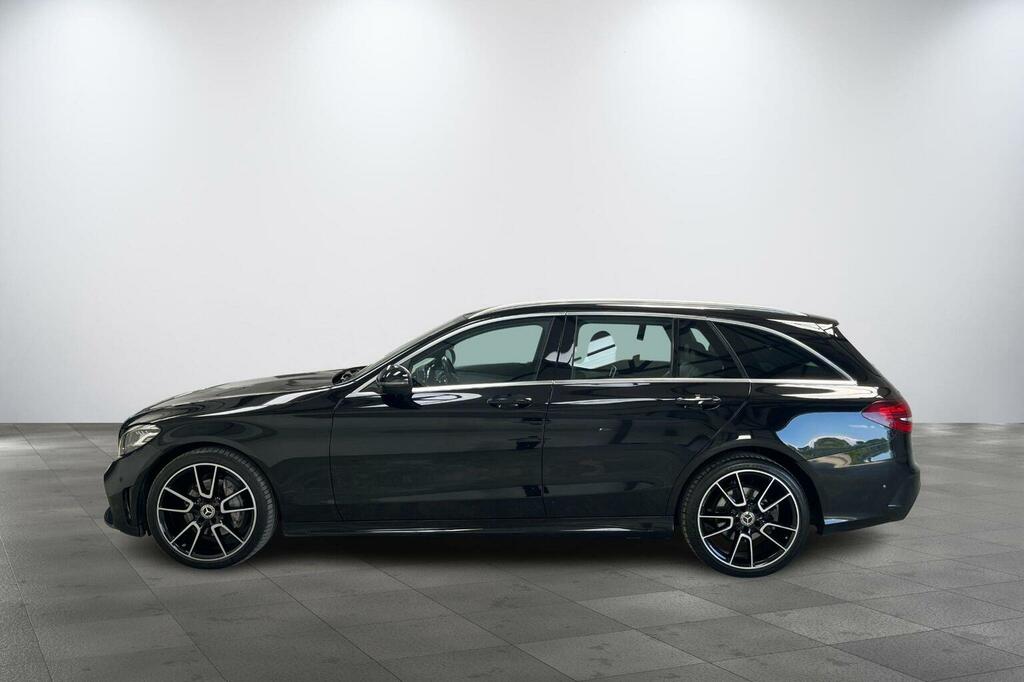 Mercedes-Benz C Class 2.0 C220d Amg Line G-tronic 4Matic Euro 6 Ss 5 WJ69YTX Black #6