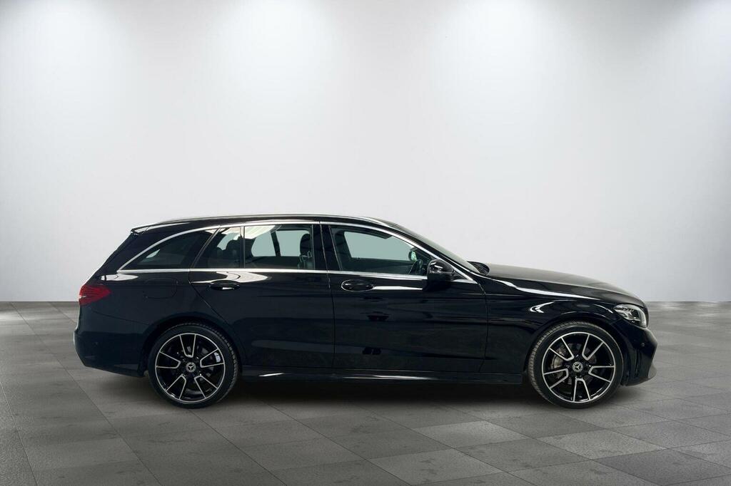 Mercedes-Benz C Class 2.0 C220d Amg Line G-tronic 4Matic Euro 6 Ss 5 WJ69YTX Black #2