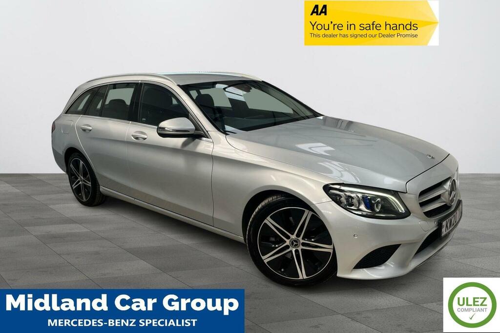 Mercedes-Benz C Class 1.5 C200 Mhev Eq Boost Sport G-tronic Euro 6 Ss Silver