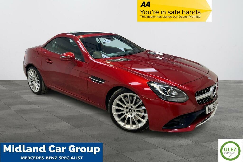 Mercedes-Benz SLC 2.1 Slc250d Amg Line G-tronic Euro 6 Ss Red