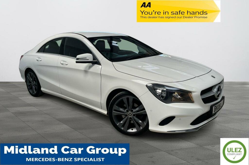 Mercedes-Benz CLA Class 1.6 Cla180 Sport Coupe Euro 6 Ss White