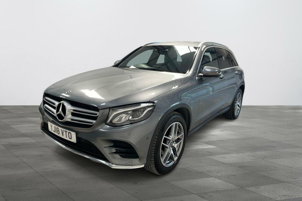 Mercedes-Benz GLC Class 2.1 Glc220d Amg Line G-tronic 4Matic Euro 6 Ss YJ18VTO Grey #5
