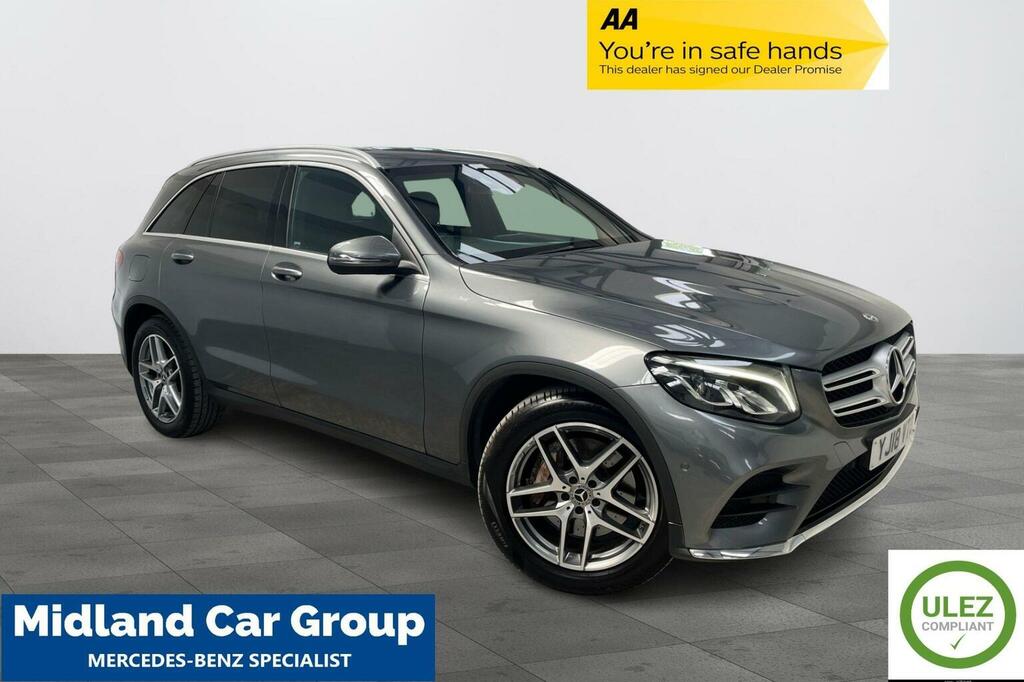 Mercedes-Benz GLC Class 2.1 Glc220d Amg Line G-tronic 4Matic Euro 6 Ss YJ18VTO Grey
