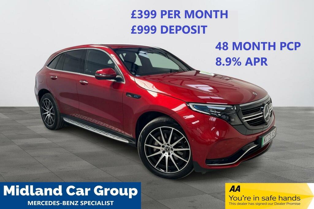 Mercedes-Benz EQC Suv Red