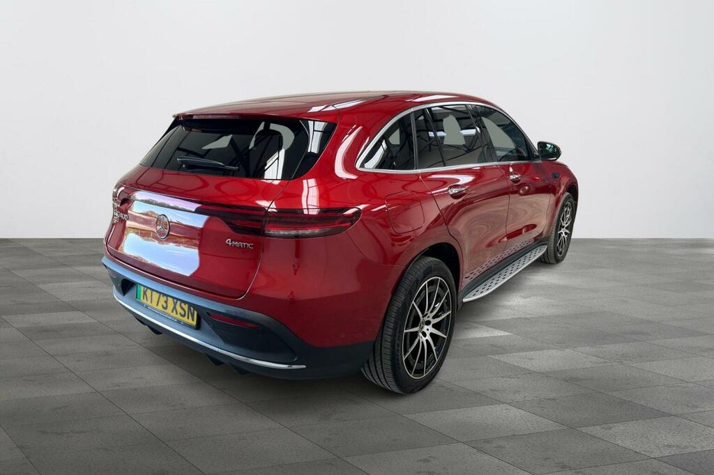 Mercedes-Benz EQC Suv Red #3