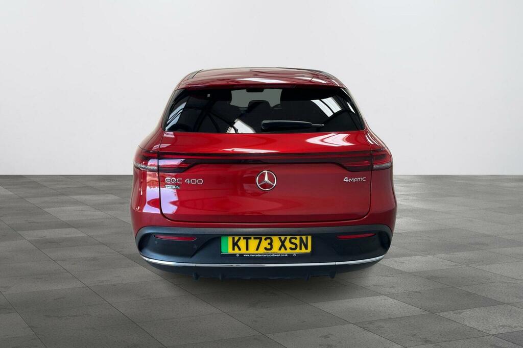 Mercedes-Benz EQC Suv Red #4