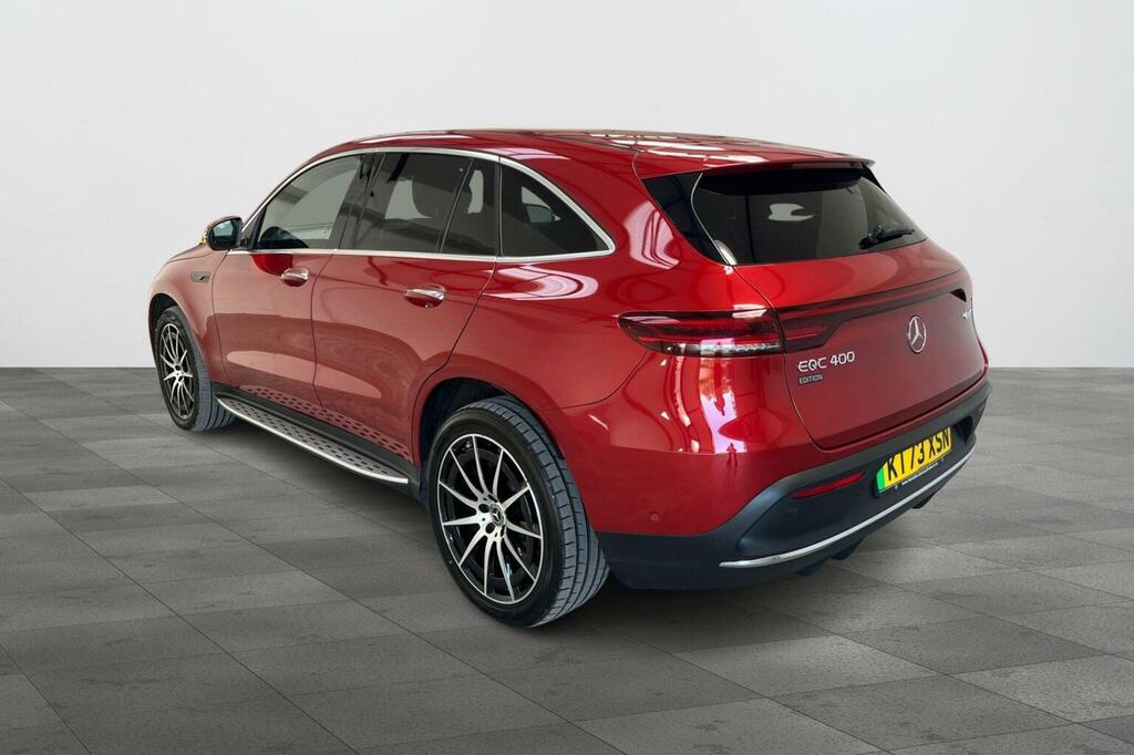 Mercedes-Benz EQC Suv Red #5